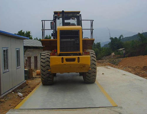 60噸汽車衡廠家 半掛車稱重地磅尺寸定制